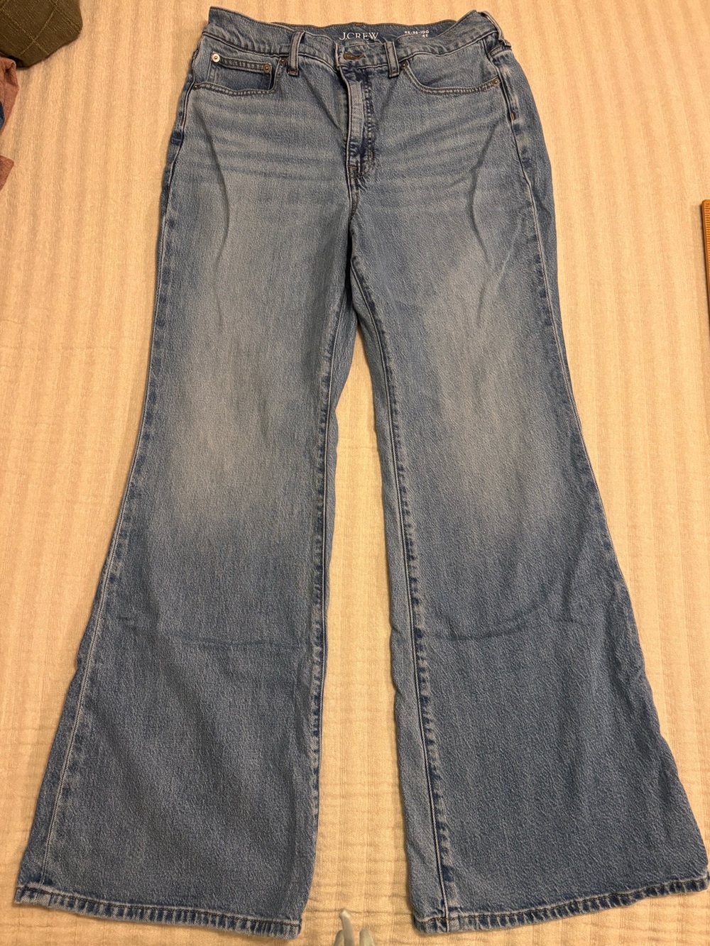 J. Crew Re-Imagined '96 Flare Jeans Medium Indigo Wash - Size 30